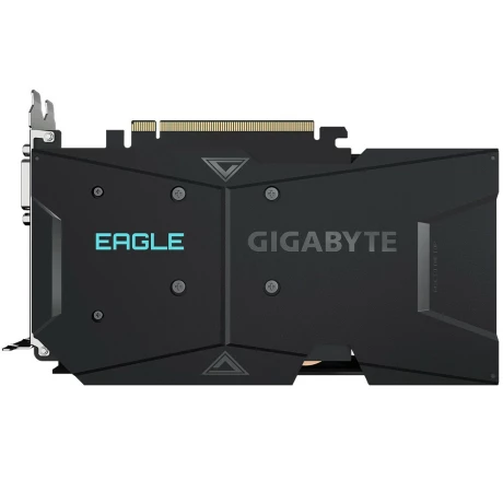 PLACA VIDEO GIGABYTE NVIDIA GeForce GTX 1650 D6 EAGLE OC 4G, 4 GB GDDR6 128 biti, PCI Express 3.0 x 16, HDMI, DisplayPort, DVI, sistem racire aer activ, &quot;N1656EAGLE OC-4GD&quot;