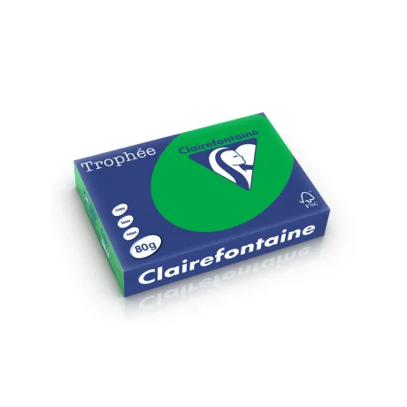 Hârtie color Clairefontaine Intens Verde Biliard