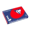 Hartie color Clairefontaine Intens A3 Rosu Coral