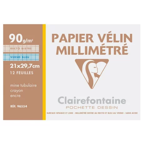 Hârtie milimetrică Clairefontaine