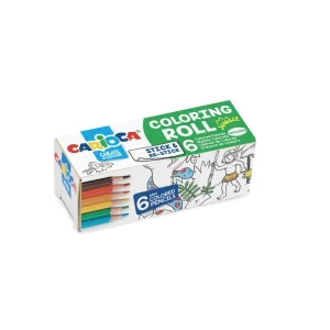 Hartie Mini Coloring Roll Carioca 85x10 cm Jungle