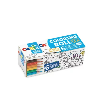 Hartie Mini Coloring Roll Carioca 85x10 cm SEA