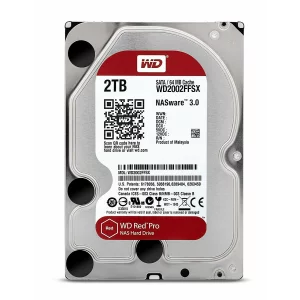 HDD WD 2 TB, Red Pro, 7.200 rpm, buffer 64 MB, pt. NAS, &quot;WD2002FFSX&quot;