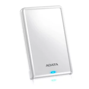 HDD extern ADATA 2 TB, HV620, 2.5 inch, USB 3.1, alb, &quot;AHV620-2TU31-CWH&quot; (include TV 0.75 lei)