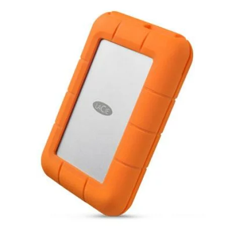 HDD extern LACIE 1 TB, Rugged mini, 2.5 inch, USB 3.0, portocaliu/ argintiu, &quot;LAC301558&quot;