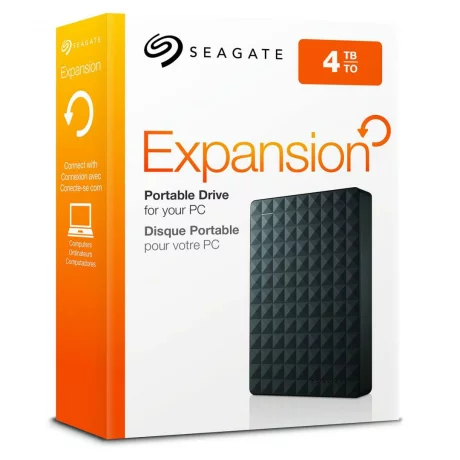 HDD extern SEAGATE 4 TB, Expansion, 2.5 inch, USB 3.0, negru, STEA4000400