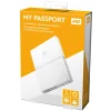 HDD extern WD 1 TB, My Passport, 2.5 inch, USB 3.0, alb, &quot;WDBYNN0010BWT-WESN&quot;