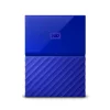 HDD extern WD 1 TB, My Passport, 2.5 inch, USB 3.0, albastru, &quot;WDBYNN0010BBL-WESN&quot;