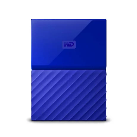 HDD extern WD 1 TB, My Passport, 2.5 inch, USB 3.0, albastru, &quot;WDBYNN0010BBL-WESN&quot;