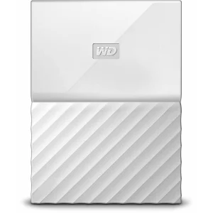 HDD extern WD 2 TB, My Passport, 2.5 inch, USB 3.0, alb, &quot;WDBS4B0020BWT-WESN&quot;