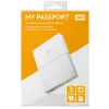 HDD extern WD 3 TB, My Passport, 2.5 inch, USB 3.0, alb, &quot;WDBYFT0030BWT-WESN&quot;