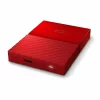 HDD extern WD 4 TB, My Passport, 2.5 inch, USB 3.0, rosu, &quot;WDBYFT0040BRD-WESN&quot;