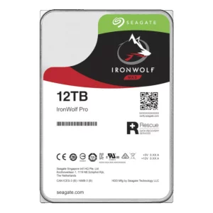 HDD SEAGATE 12 TB, IronWolf Pro, 7.200 rpm, buffer 256 MB, pt. NAS, &quot;ST12000NE0008&quot;