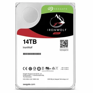 HDD SEAGATE 14 TB, IronWolf, 5.900 rpm, buffer 256 MB, pt. NAS, &quot;ST14000VN0008&quot;
