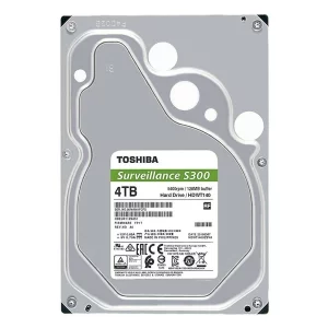 HDD TOSHIBA 4 TB, S300, 5.400 rpm, buffer 128 MB, pt. supraveghere, &quot;HDWT140UZSVA&quot;