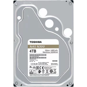 HDD TOSHIBA 4 TB, N300, 7.200 rpm, buffer 128 MB, pt. NAS, &quot;HDWQ140UZSVA&quot;