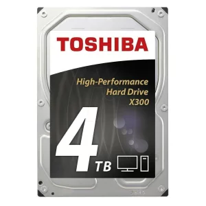 HDD TOSHIBA 4 TB, X300, 7.200 rpm, buffer 128 MB, pt. desktop PC, &quot;HDWE140UZSVA&quot;