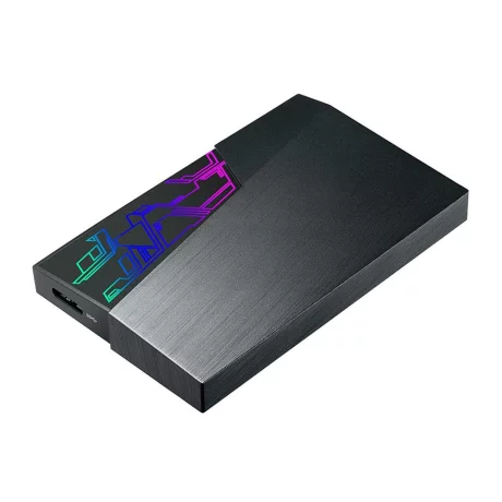 HDD extern ASUS 2 TB, FX, 2.5 inch, USB 3.1, negru, &quot;EHD-A2T/2TB/BLK&quot;