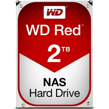 HDD WD 2 TB, Red, 5.400 rpm, buffer 64 MB, pt. NAS, &quot;WD20EFRX&quot;