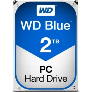 HDD WD 2 TB, Blue, 5.400 rpm, buffer 64 MB, pt. desktop PC, &quot;WD20EZRZ&quot;