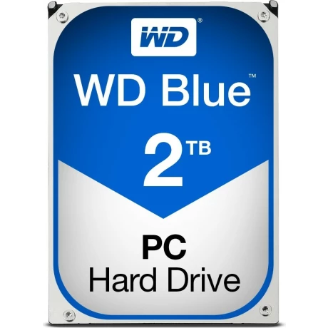 HDD WD 2 TB, Blue, 5.400 rpm, buffer 64 MB, pt. desktop PC, &quot;WD20EZRZ&quot;