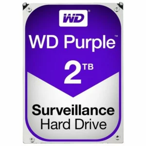 HDD WD 2 TB, Purple, 5.400 rpm, buffer 64 MB, pt. supraveghere, &quot;WD20PURZ&quot;