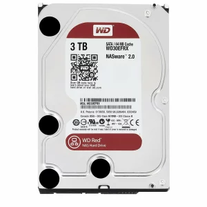 HDD WD 3 TB, Red, 5.400 rpm, buffer 64 MB, pt. NAS, &quot;WD30EFRX&quot;