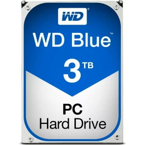 HDD WD 3 TB, Blue, 5.400 rpm, buffer 64 MB, pt. desktop PC, &quot;WD30EZRZ&quot;