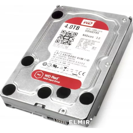 HDD WD 4 TB, Red, 5.400 rpm, buffer 256 MB, pt. NAS, &quot;WD40EFAX&quot;