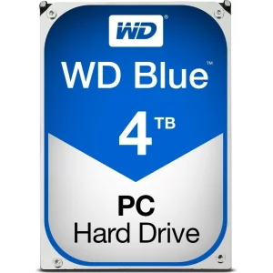 HDD WD 4 TB, Blue, 5.400 rpm, buffer 64 MB, pt. desktop PC, &quot;WD40EZRZ&quot;