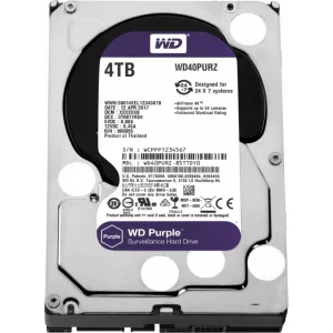 HDD WD 4 TB, Purple, 5.400 rpm, buffer 64 MB, pt. supraveghere, &quot;WD40PURZ&quot;