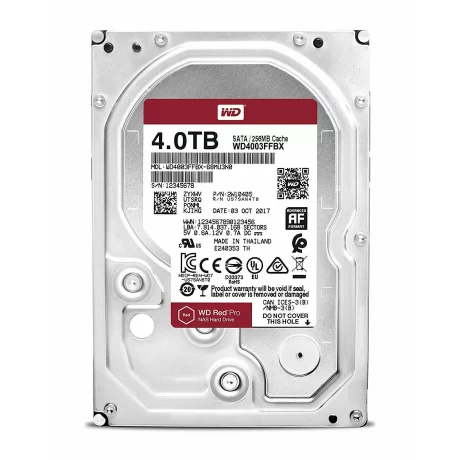 HDD WD 4 TB, Red Pro, 7.200 rpm, buffer 256 MB, pt. NAS, &quot;WD4003FFBX&quot;