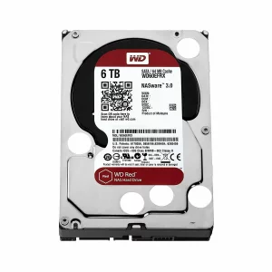 HDD WD 6 TB, Red, 5.400 rpm, buffer 64 MB, pt. NAS, &quot;WD60EFRX&quot;