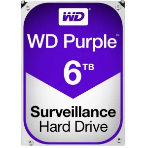 HDD WD 6 TB, Purple, 5.400 rpm, buffer 64 MB, pt. supraveghere, &quot;WD60PURZ&quot;