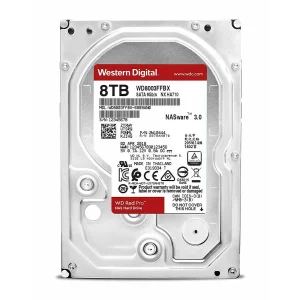 HDD WD 8 TB, Red Pro, 7.200 rpm, buffer 256 MB, pt. NAS, &quot;WD8003FFBX&quot;