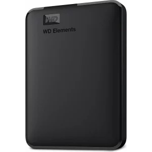 HDD extern WD 1 TB, Elements, 2.5 inch, USB 3.0, negru, WDBUZG0010BBK-WESN