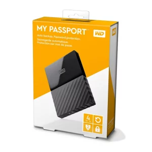 HDD extern WD 4 TB, My Book, 3.5 inch, USB 3.0, negru, &quot;WDBBGB0040HBK-EESN&quot;