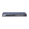 SWITCH PoE HIKVISION,  port 10/100 x 16, SFP SFP x 2, unmanaged, rackabil, carcasa metalica, &quot;DS-3E0318P-E(B)&quot;