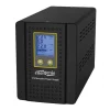 UPS GEMBIRD, Line Int. cu sinusoida pura, mini tower, 800VA/480W, AVR, Schuko x 2, baterie 12V/ max. 300 Ah, display LCD, back-up 1 - 10 min., &quot;EG-HI-PS800-01&quot;, (include TV 3 lei)