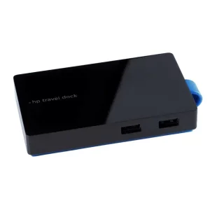 DOCKING Station HP HP, conectare PC USB 3.0, USB 3.0 x 1, porturi video VGA x 1 | HDMI x 1, RJ-45, negru, &quot;T0K30AA&quot;