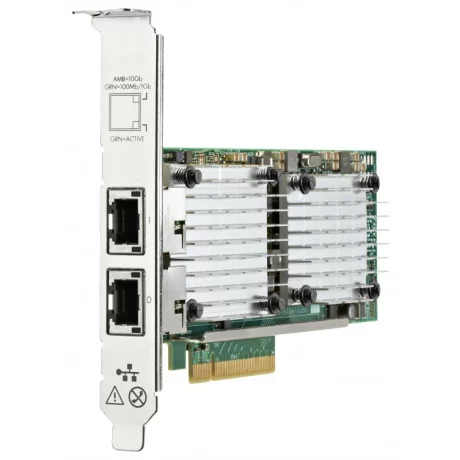 ADAPTOR retea HP, port 530T x 2, 10 Gb PCIe 2.0, &quot;656596-B21&quot;