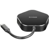 HUB extern D-LINK, porturi USB 3.0 x 2, HDMI x 1, USB Type C x 1,  conectare prin USB 3.0 Type C, cablu 11.5 cm, negru, DUB-M420