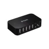 HUB extern D-LINK, porturi USB: USB 2.0 x 7, conectare prin USB 2.0, alimentare retea 220 V, negru, DUB-H7