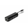 HUB extern KENSINGTON, porturi USB: USB 3.0 x 3, retea 10/100/1000, negru, K33982WW