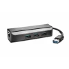 HUB extern KENSINGTON, porturi USB: USB 3.0 x 3, retea 10/100/1000, negru, K33982WW
