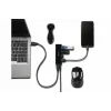 HUB extern KENSINGTON, conectare prin USB 3.0, alimentare retea 220 V, cablu 0.3 m, negru, K39122EU