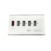 Hub Extern Logilink, Conectare Prin Usb 2.0, Alimentare Retea 220 V, Argintiu, Ua0224