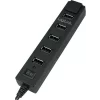 Hub Extern Logilink, Conectare Prin Usb 2.0, Alimentare Retea 220 V, Cablu 0.9 M, Negru, Ua0124