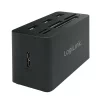 HUB extern LOGILINK, conectare prin USB 3.0, alte porturi: SD, MicroSD, M2, MS Duo/Pro, CF, negru, CR0042