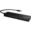 HUB extern LOGILINK, conectare prin USB 3.2 Type C, cablu 0.1 m, negru, UA0311